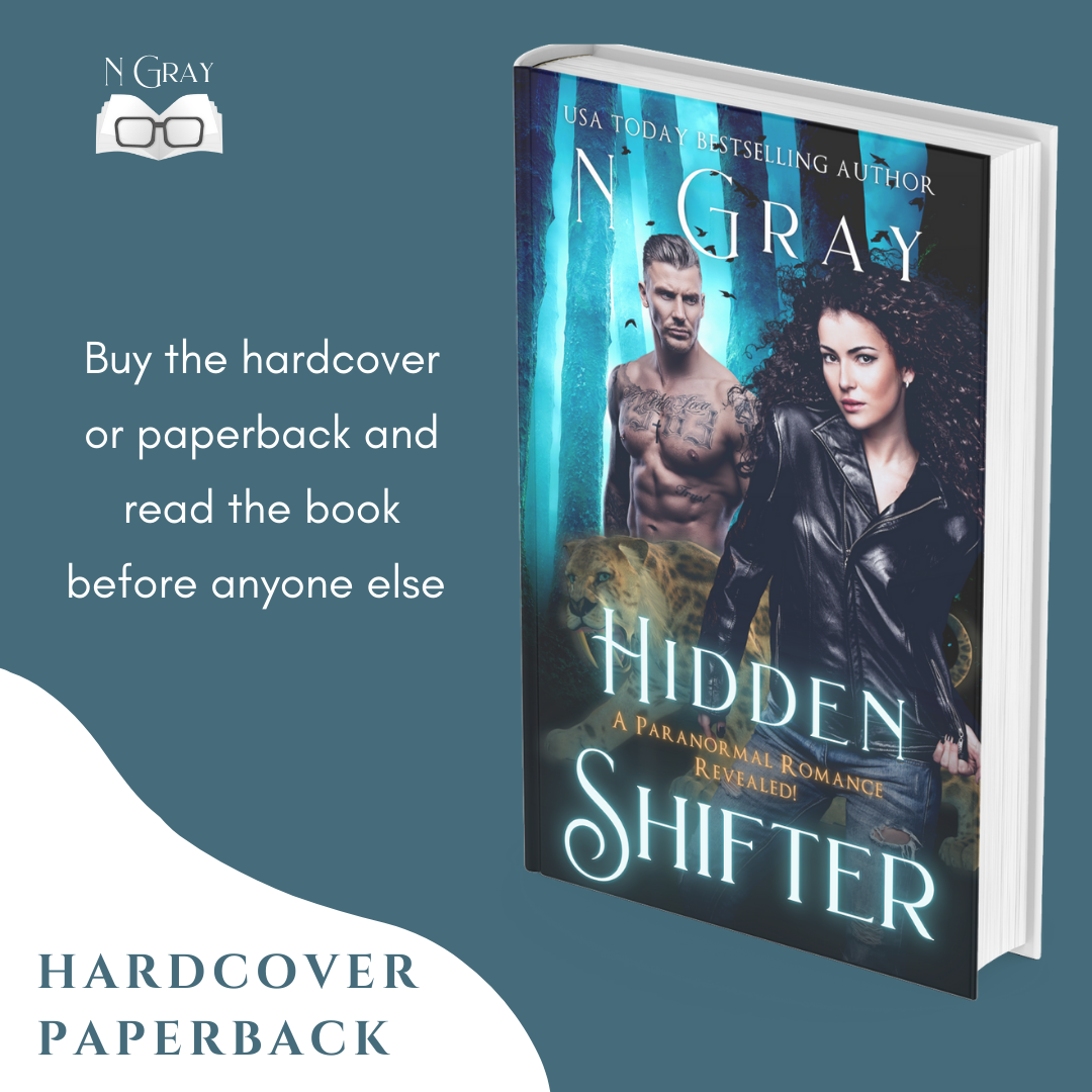 Hidden Shifter hardcover & paperback