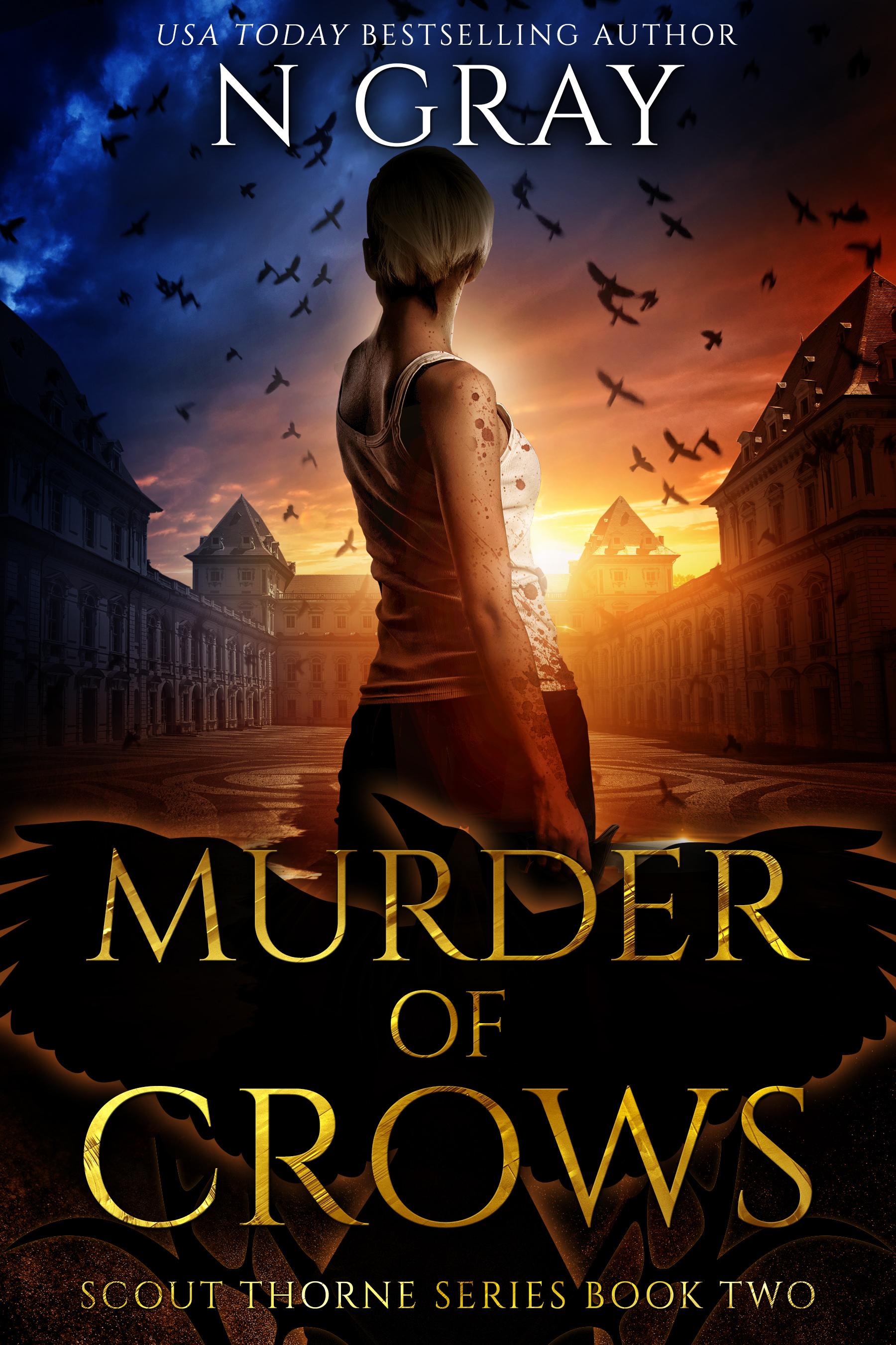 N Gray's Murder of Crows Urban Fantasy Action Adventure